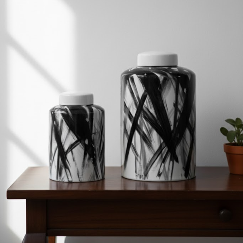 HC16093 VASE ABSTRACT