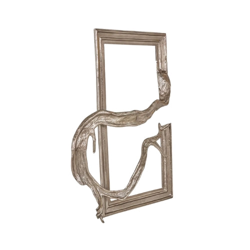 DRIFTWOOD FRAME METAL BRASS