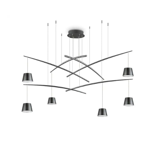 FISH SP6 PENDANT LAMP BLACK