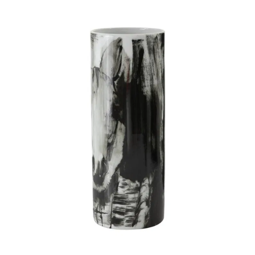 HANDPAINTED ANIMAL PORCELEIN VASE