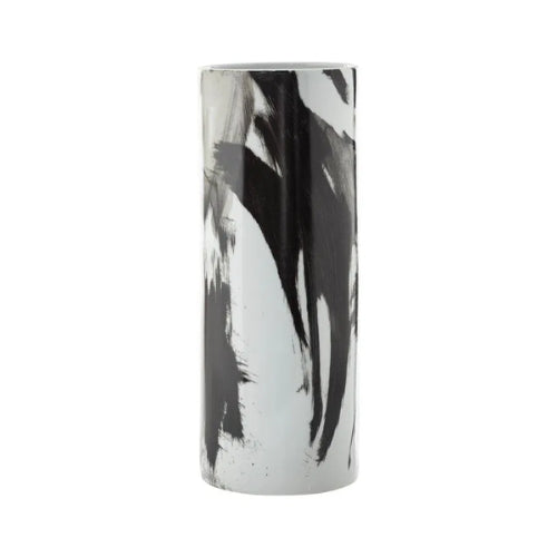 HANDPAINTED ANIMAL PORCELEIN VASE