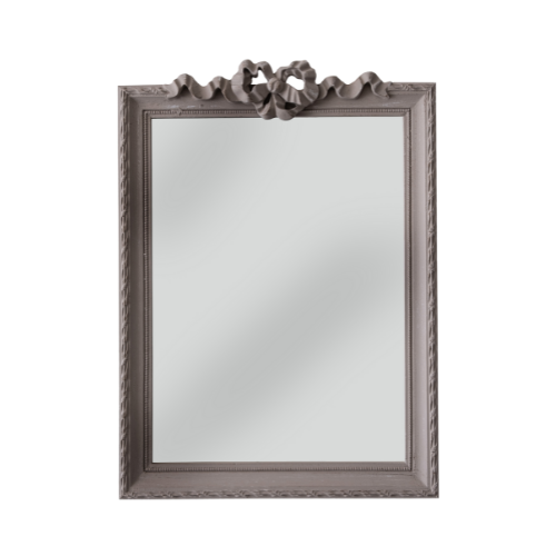 MIRROR RECTANGULAR ANTIQUE TAUPE