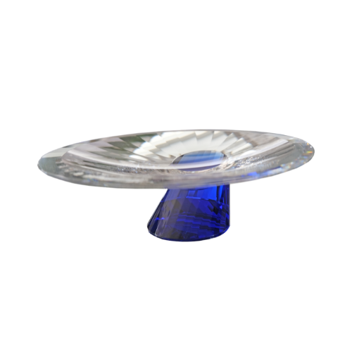 Crystal plate BLUE BASE DIA250H98