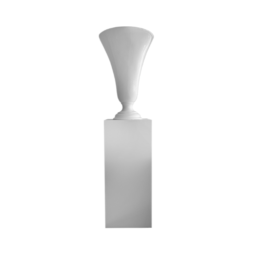 VASE WHITE WHOLE