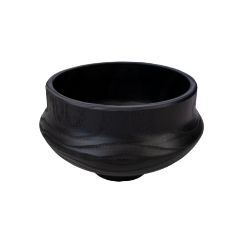 WOODEN DECORATIVE VASE