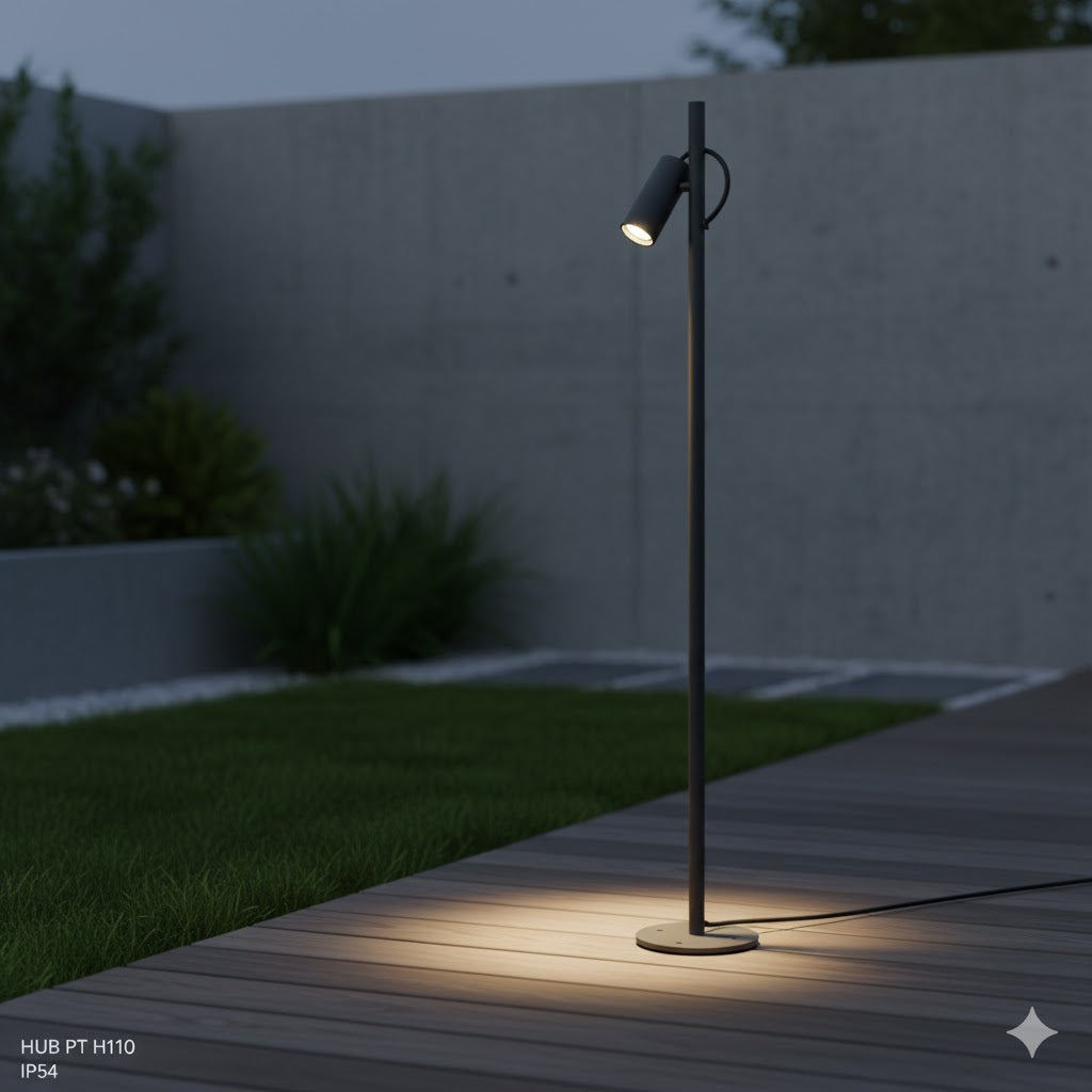 HUB PT H110 FLOORLAMP ANTHRACITE
