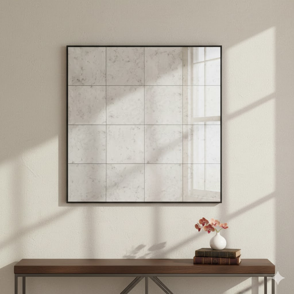 MIRROR SQUARE METAL